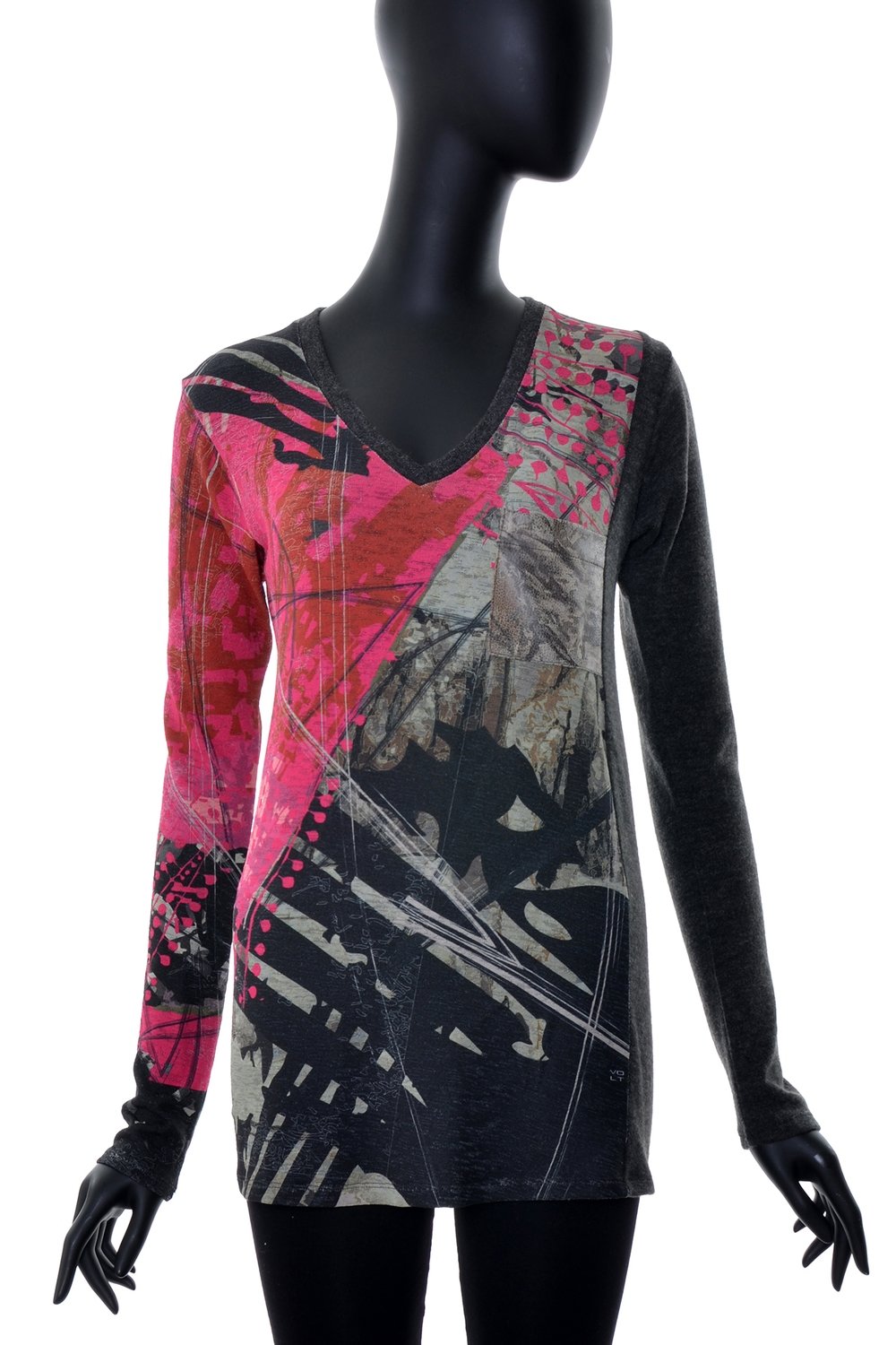 Volt Design: Pink Forest Abstract Art Tunic SOLD OUT