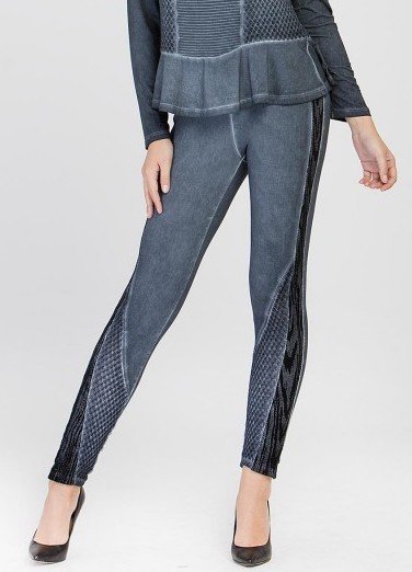 Maloka: Blue Jeans Brushed Cotton Legging SOLD OUT