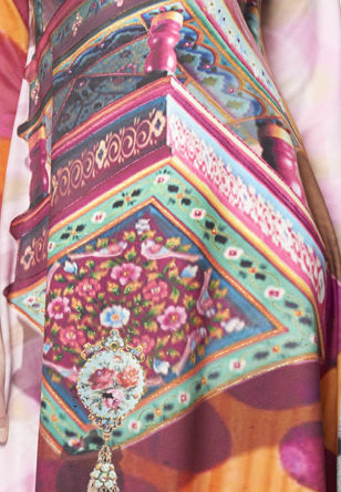 IPNG: Pink Lotus Colorium Cold Shoulder Dress (Ships Immed, 1 Left!)