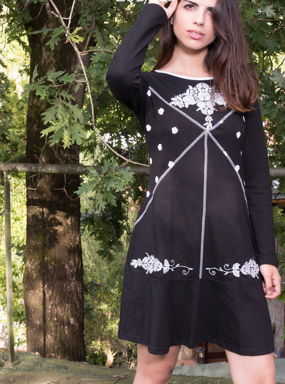 Savage Culture: Snow Daisy Embroidered Dress/Tunic Odile SOLD OUT
