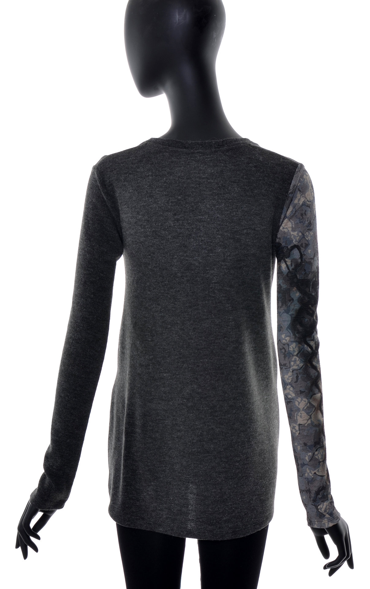 Volt Design: Riddle Me This Indigo Visual Illusion Art Tunic (Ships Immed, 1 Left!)