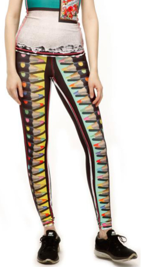 IPNG: Amazing Eyeliners Colorblock Illusion Legging