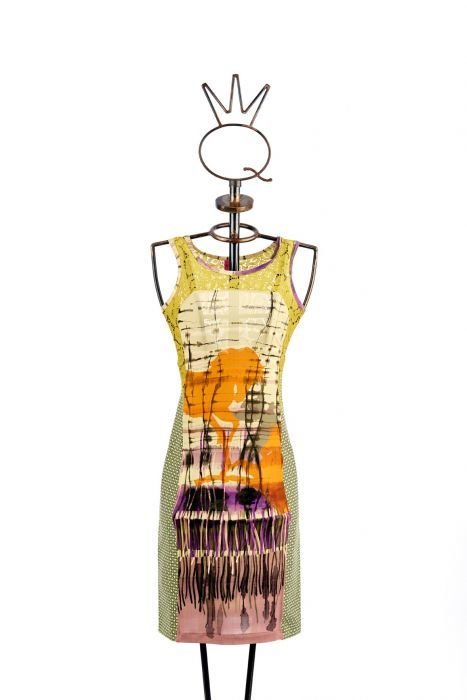Save The Queen: Magical Unicorn Sheath Dress STQ_4811_N