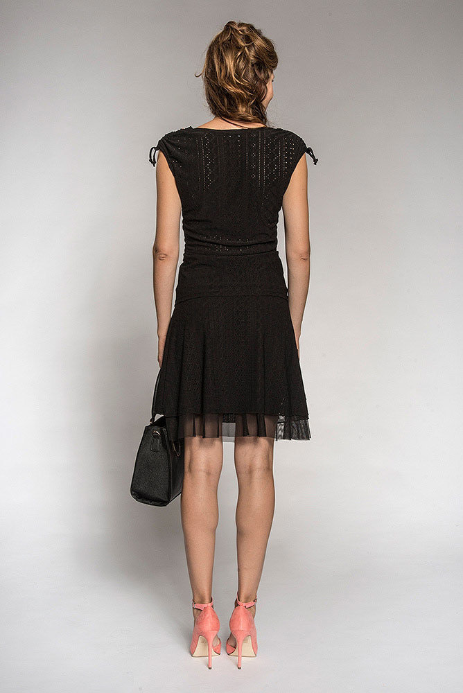 Myco Anna: Pretty In Patchwork Ruched & Tied Top (1 Left!)
