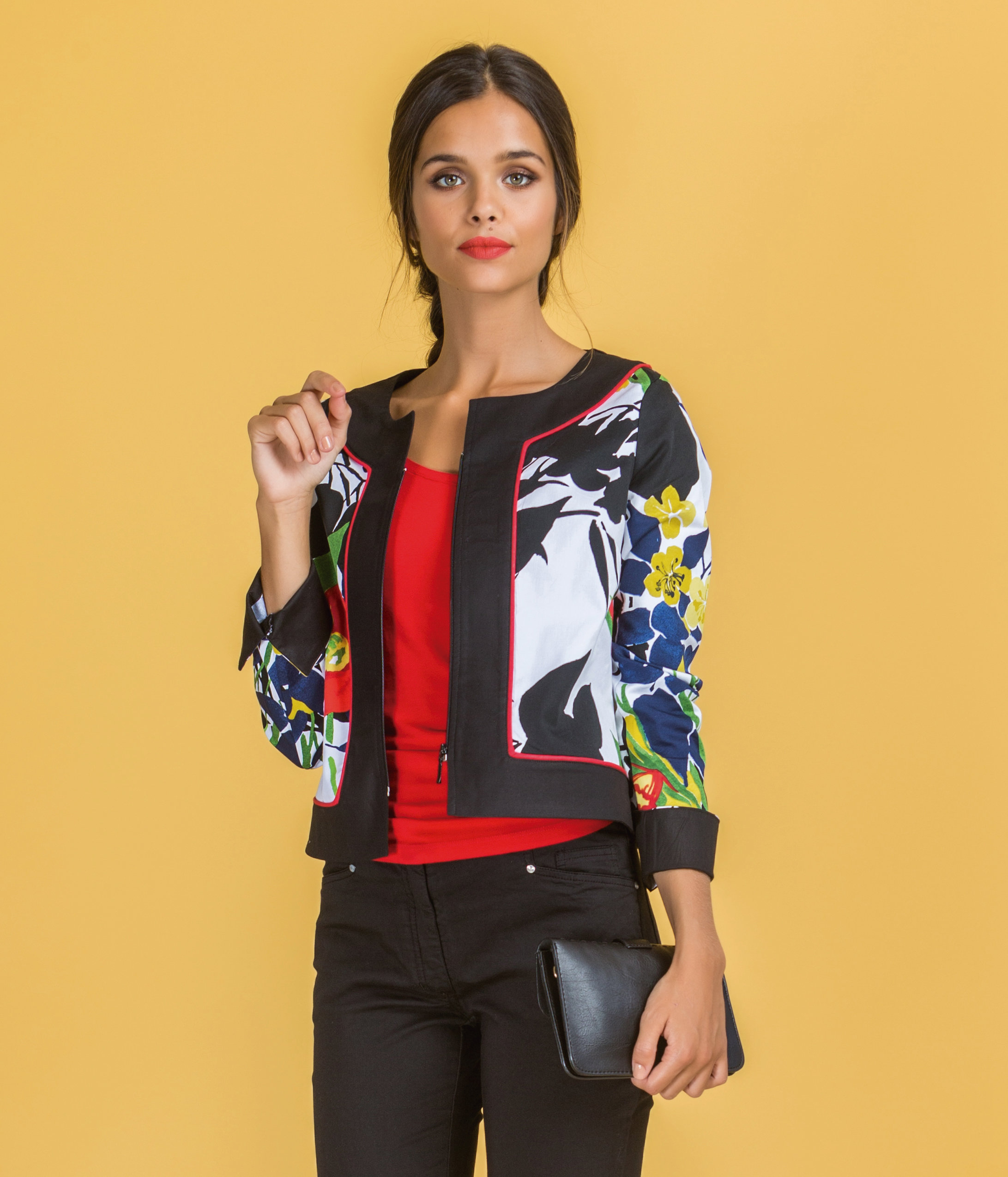 Paul Brial: Palma De Mallorca Nights Princess Seamed Zip Up Jacket (1 Left!) PB_COLIBRI_N1
