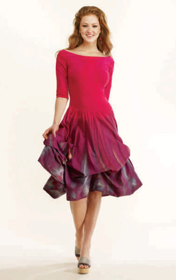 Luna Luz: Enchanting Feather Tied & Dyed Dress SOLD OUT LL_93TF_N