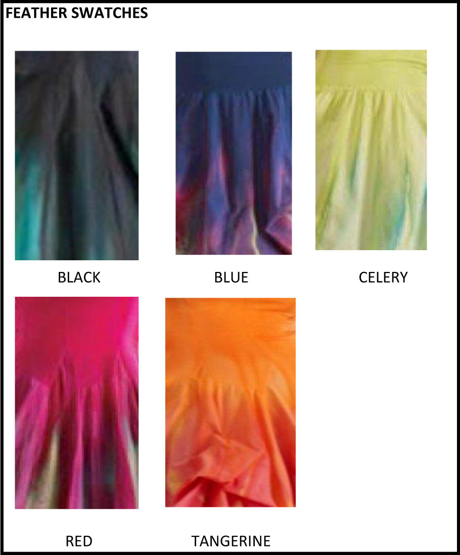 Luna Luz: Enchanting Feather Tied & Dyed Dress SOLD OUT