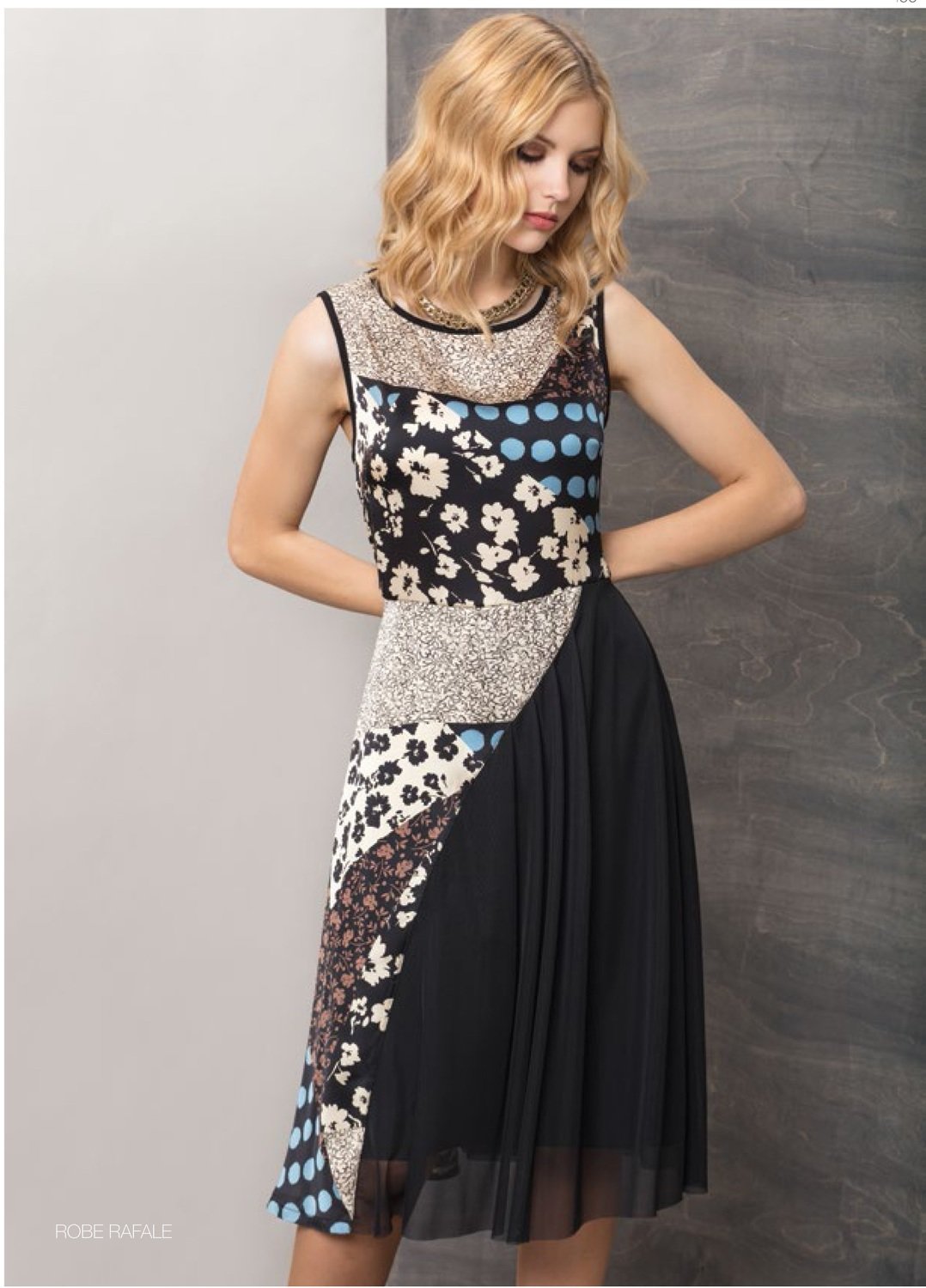 Maloka: Romantic Asymmetrical Petal Pieced Midi Dress (1 Left!)