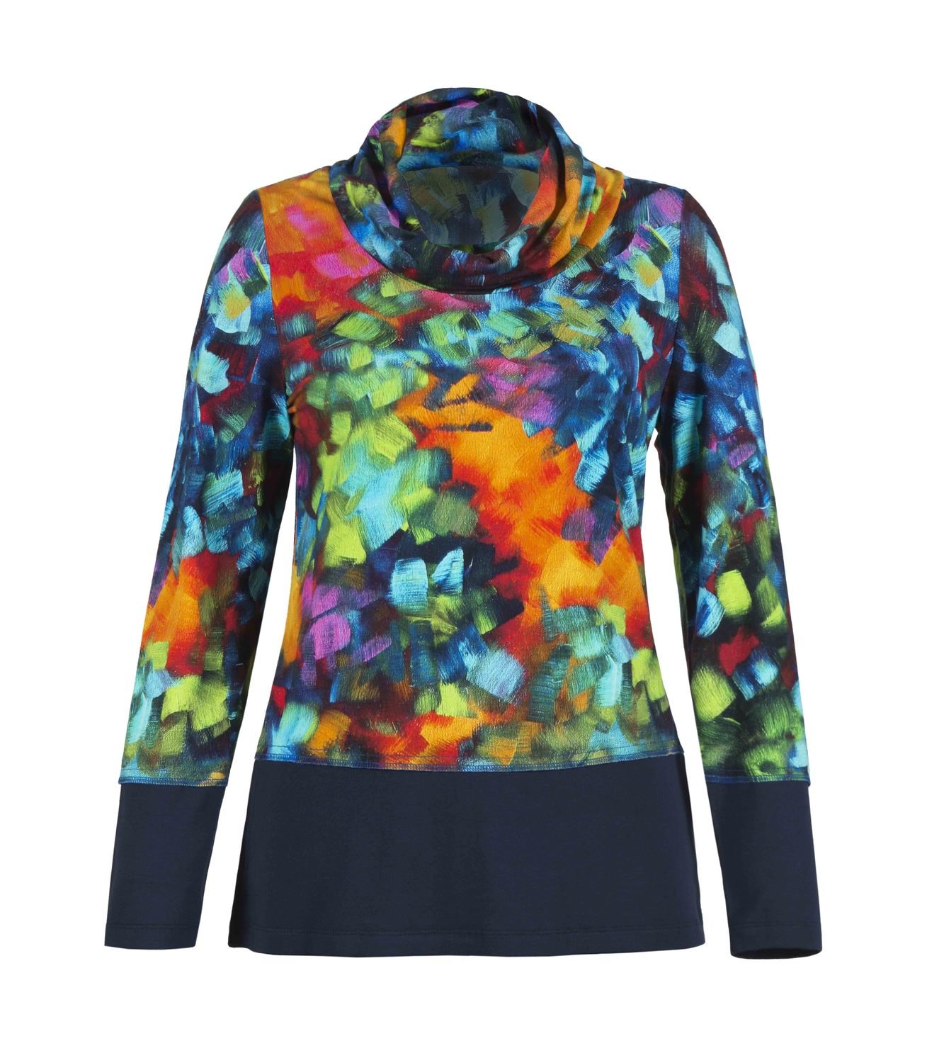 Simply Art Dolcezza: Prismatic Petals Abstract Art Tunic SOLD OUT