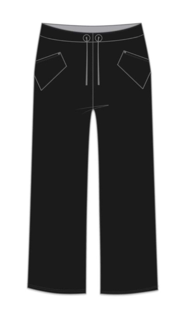 Maloka: Crisp Comfort Wide Leg Pocket Pant