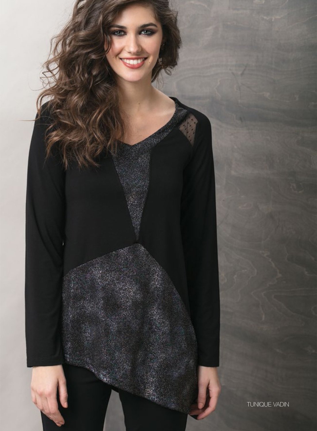 Maloka: Starry Night Asymmetrical Tunic SOLD OUT