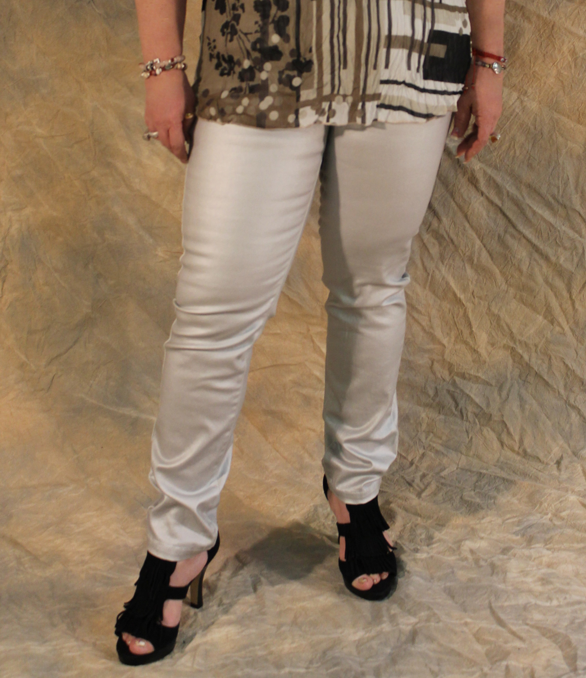 Lauren Vidal Silver Sexy Pant LV_SILVER_PANT