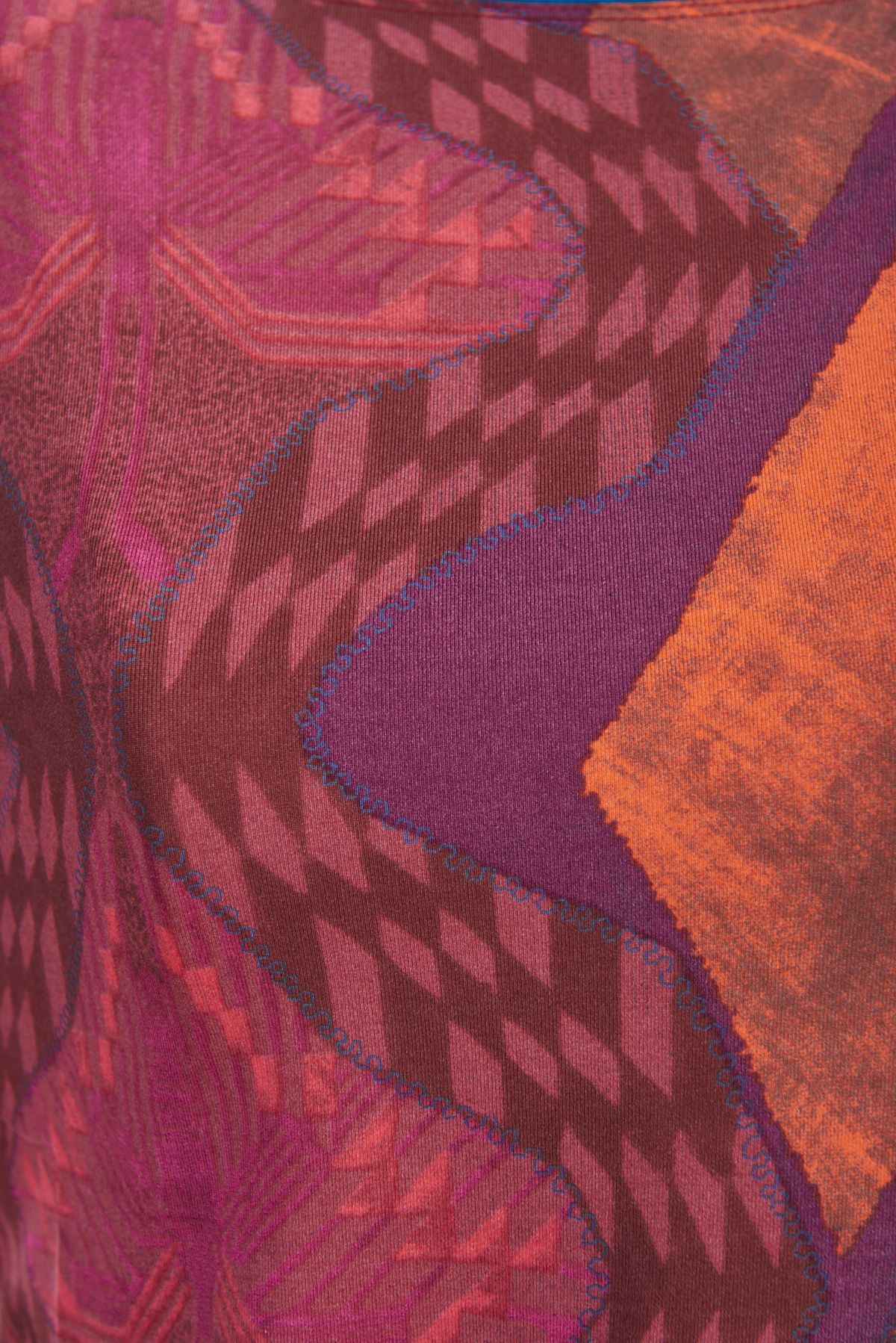 Save The Queen: Heart My Bodice Abstract Art Mixed Media Sweater Tunic (3 Left!)