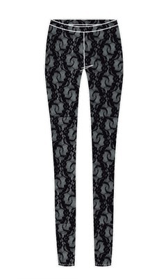 Maloka: Sexy Flower Petal Nylon Leggings Maloka: Sexy Flower Petal Nylon Leggings