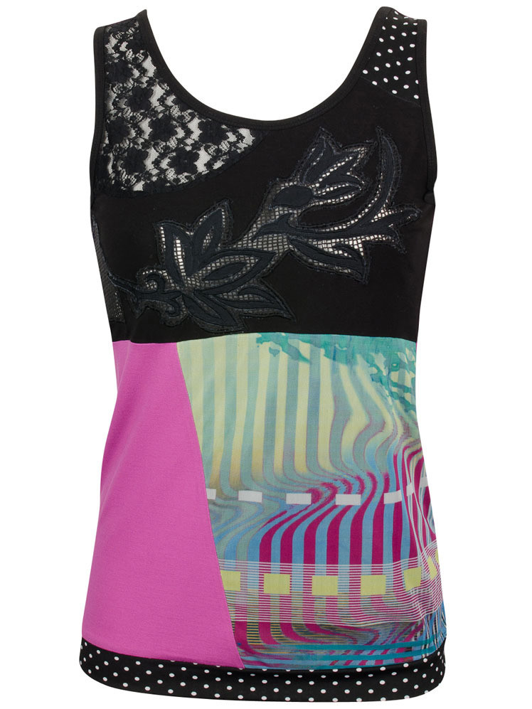 Les Fees Du Vent Couture: Midnight Orchid Top