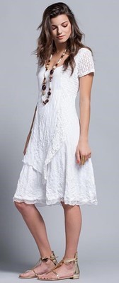 Maloka: Double Cut Crushed Petal Sundress (1 Left!)