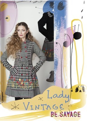 Savage Culture: Lovely Wool Bow Coat Anita (1 Left!)