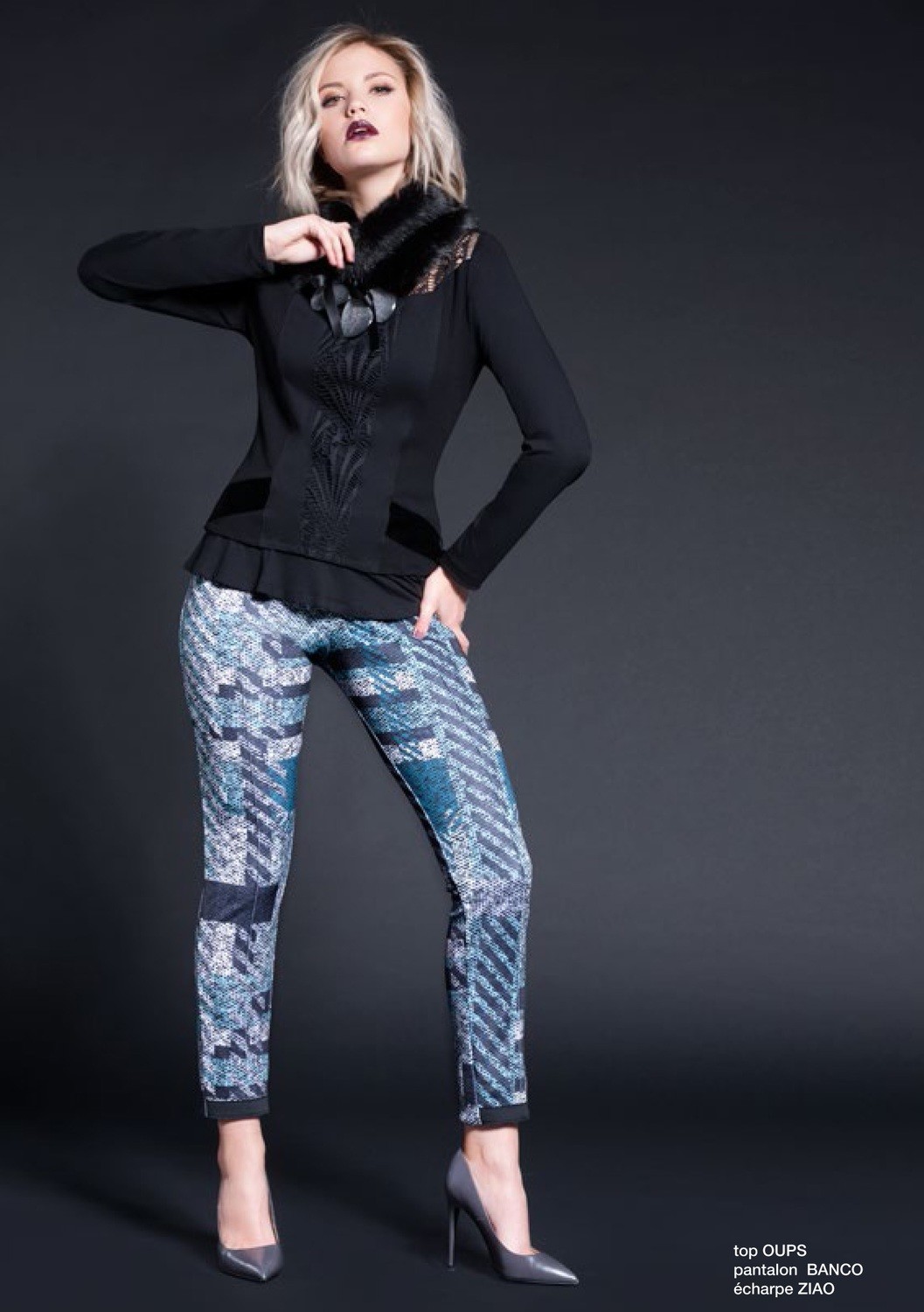 Maloka: Diamond Twist Jacquard Pants (More Colors!)