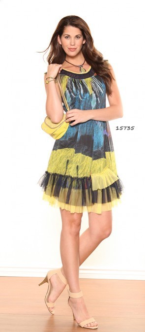 Dolcezza: Topsy-Turvy Tulle Daisy Sundress SOLD OUT