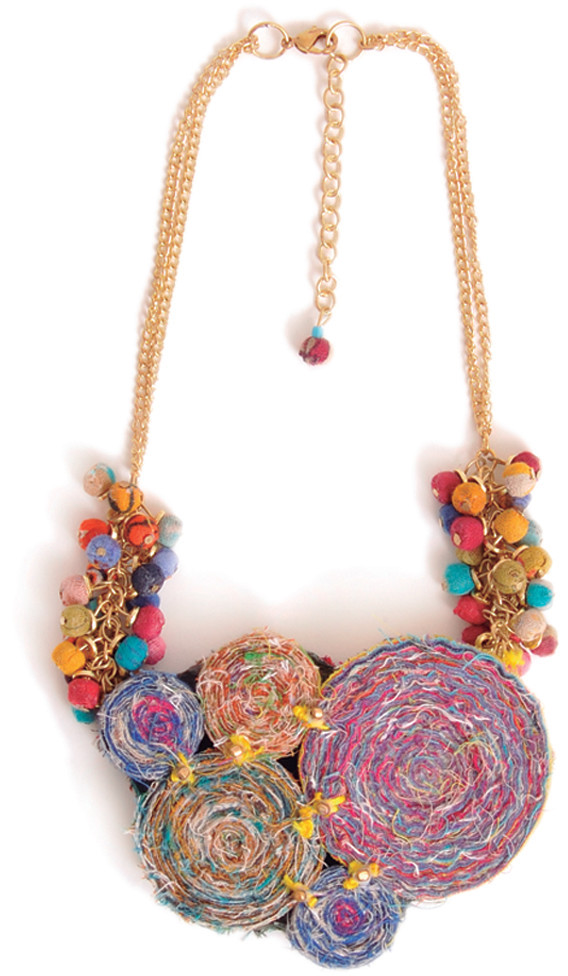 Savage Culture: Anita Hand Woven Neck Art