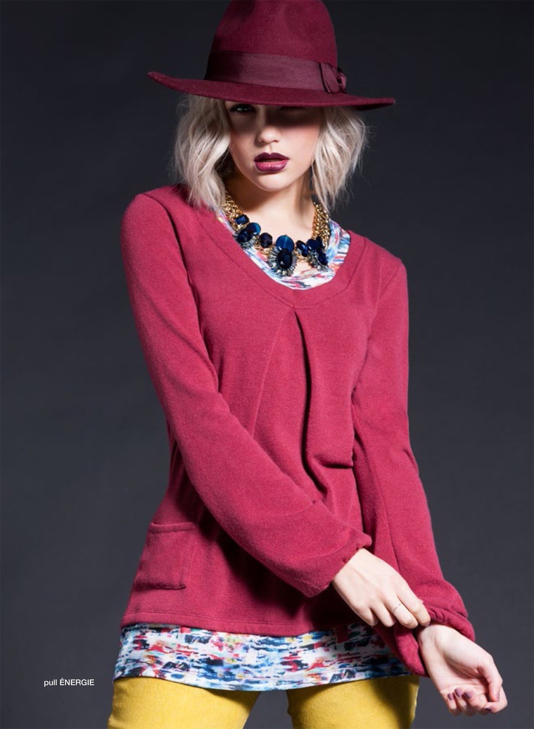 Maloka: Velvet Back Bow Princess Sweater Tunic (More Colors, 2 Left!)