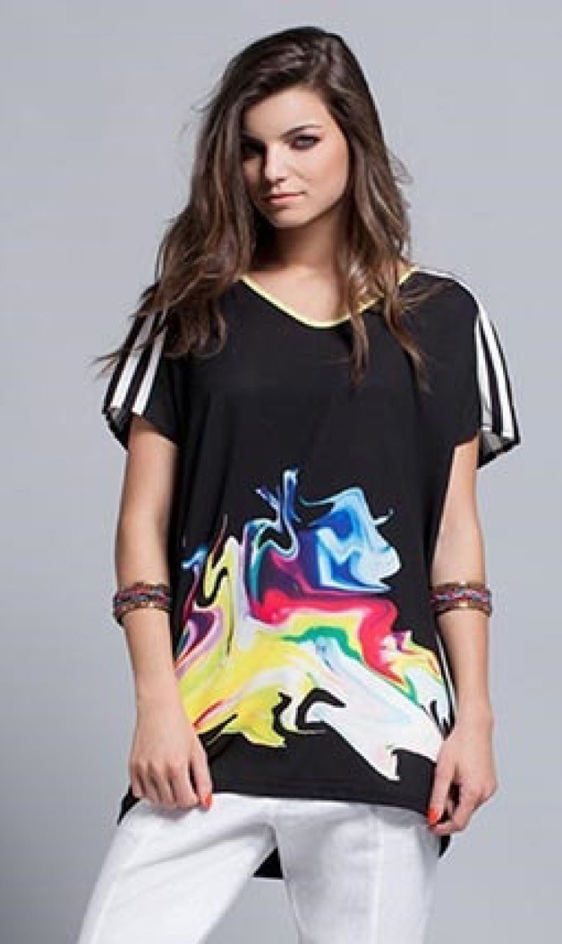 Maloka: Splash Me Sexy Silky Tunic