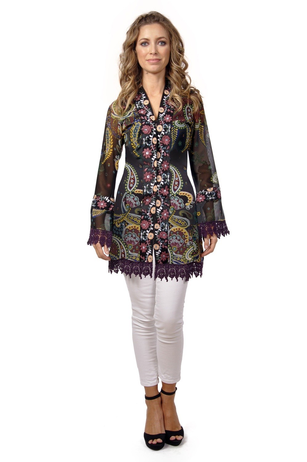 Savage Culture: Lounge In Love Arabesque Jacket Alicia