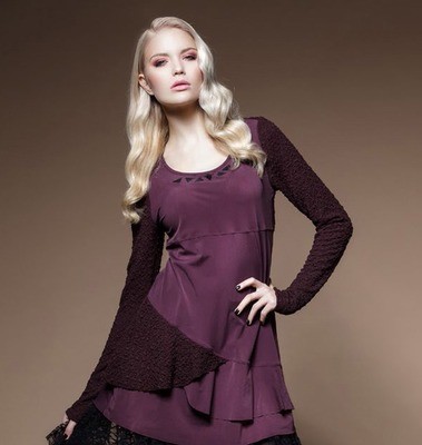 Maloka: Asymmetrical Diamond Pieced Tunic (Almost Gone!) Maloka: Asymmetrical Diamond Pieced Tunic (Almost Gone!)