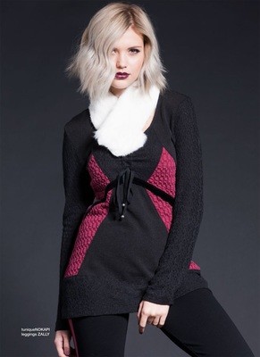 Maloka: Rose Bodice Tricot Tunic (2 Left!)