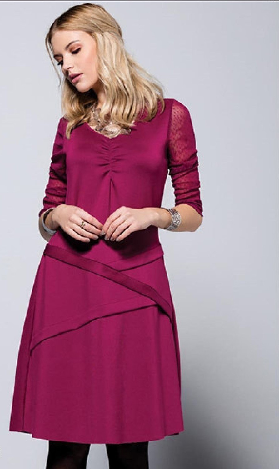 Maloka: Unraveling Rose Flared Dress (Purple & Indigo, 2 Left!)