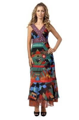 Savage Culture: Seductive Colors Silvia Maxi Dress
