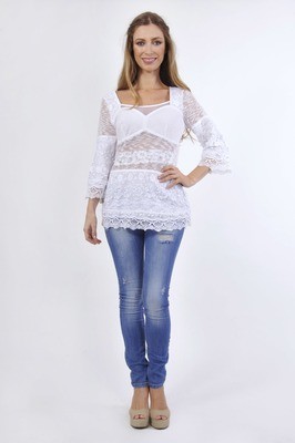 Savage Culture: Enchanting Pearl Tunic Edwina A
