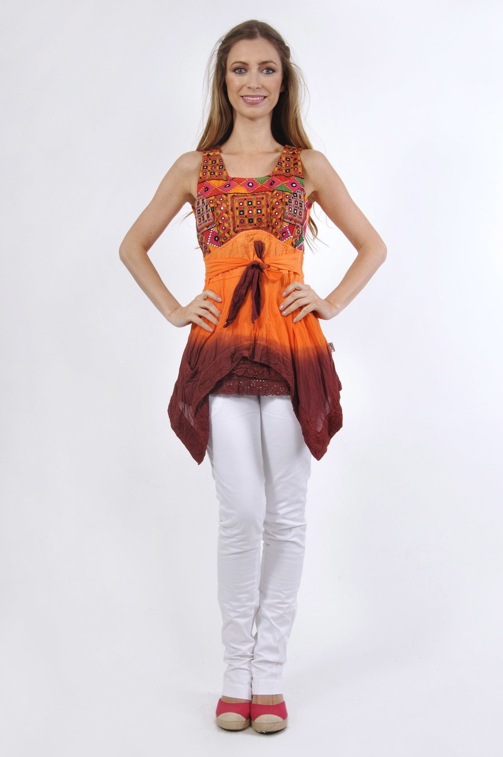 Savage Culture: Fierce Fire Vega Tunic (In 2 Colors)