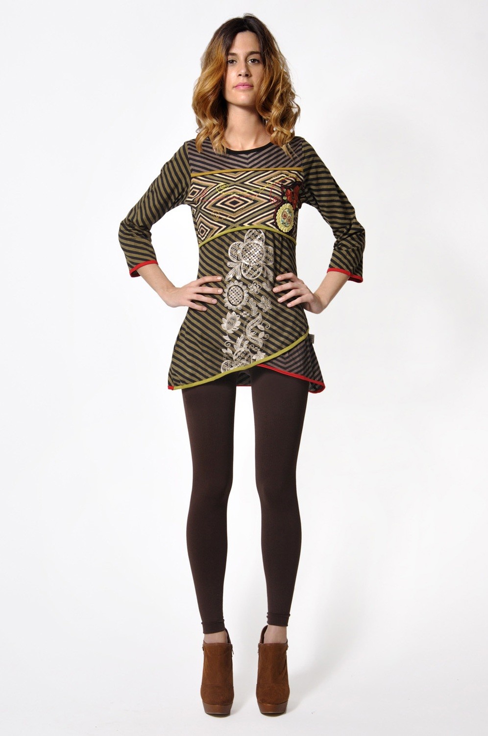 Savage Culture: Rosela Upside Down Rose Tunic SOLD OUT