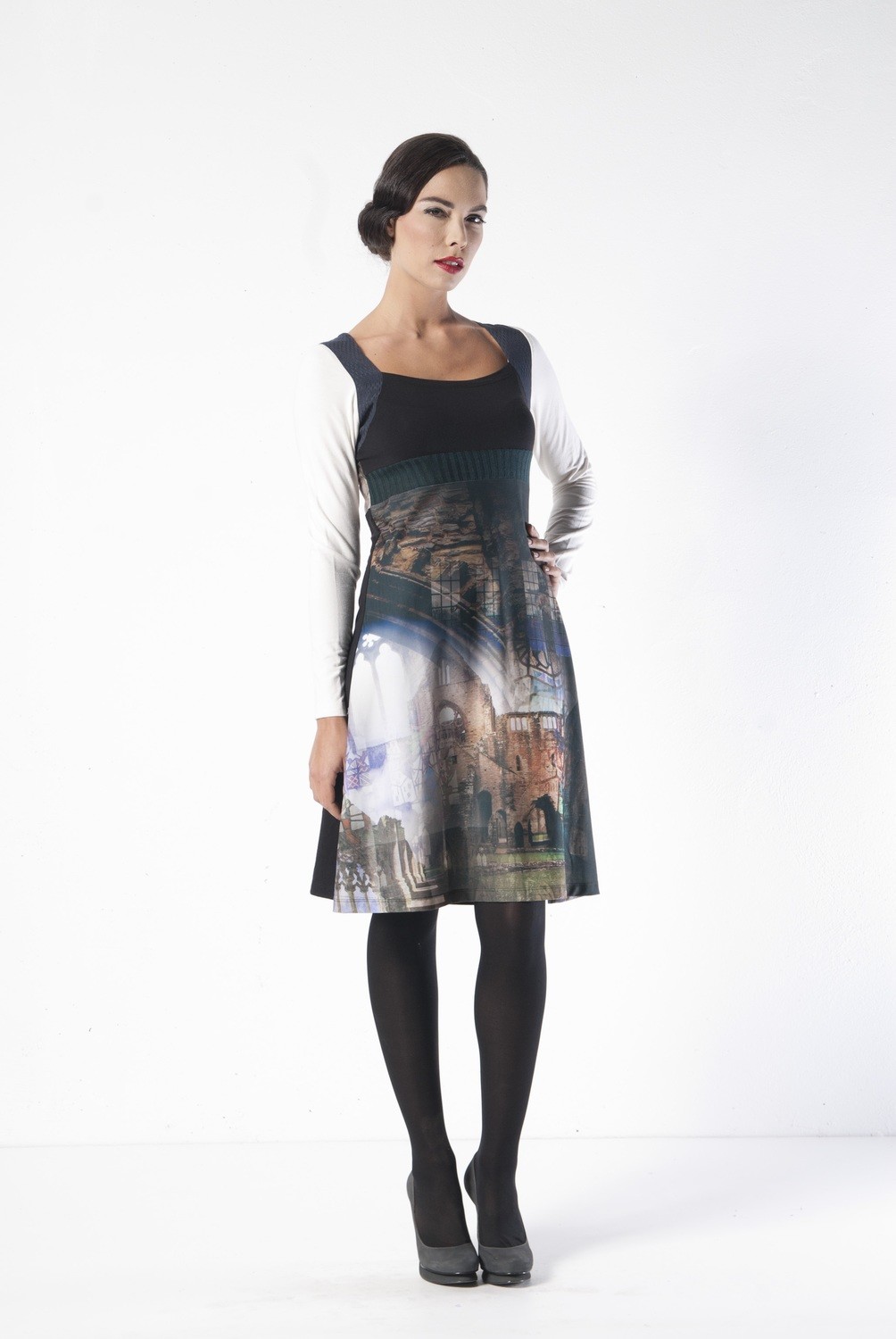 Les Fees Du Vent Couture: Slip Into Notre Dame Dress Deux