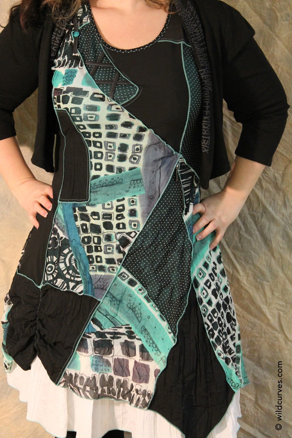 ME Paris Smoking Blue Pieced Sundress SOLD OUT