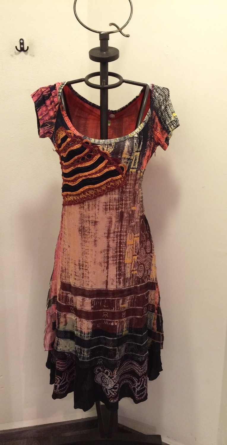 Save The Queen Italy: Pale Pink By Design Silk Sundress