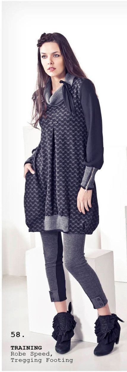 Double Jeu Paris Dual-Colored Leggings SOLD OUT