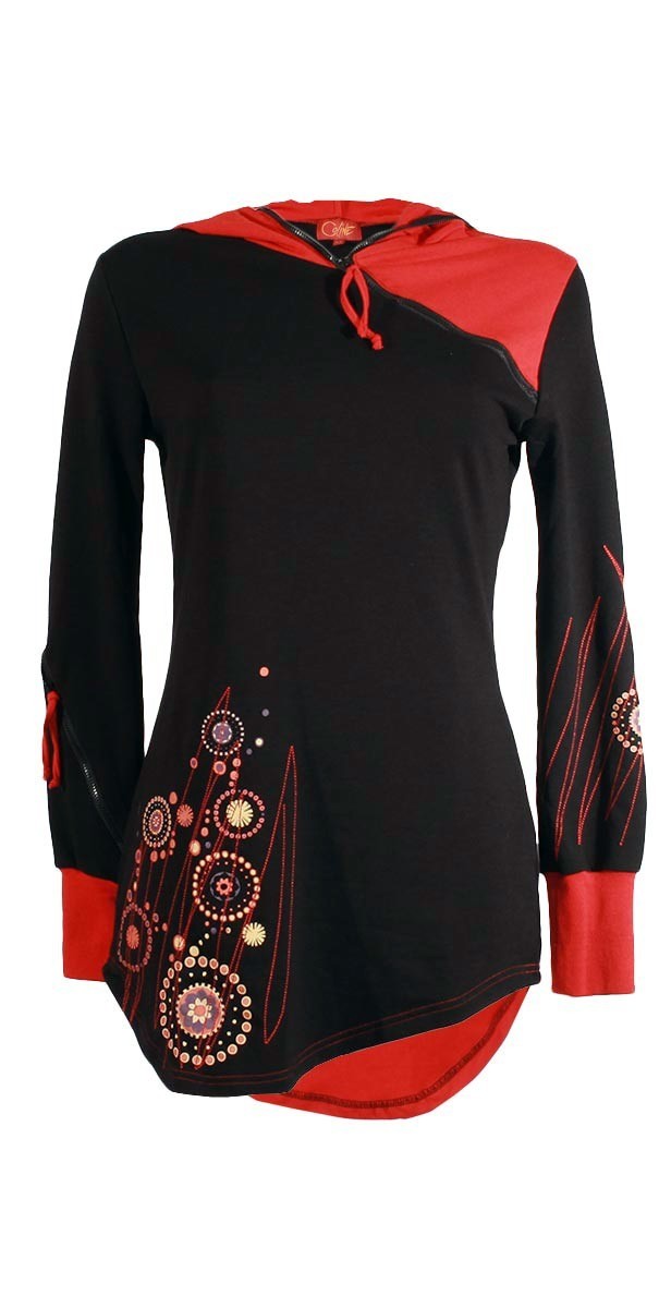 Coline USA: Candy Cane Hooded Tunic SOLD OUT