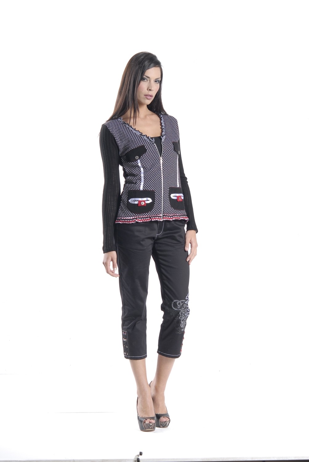 Les Fees Du Vent Craving Cropped Denim SOLD OUT