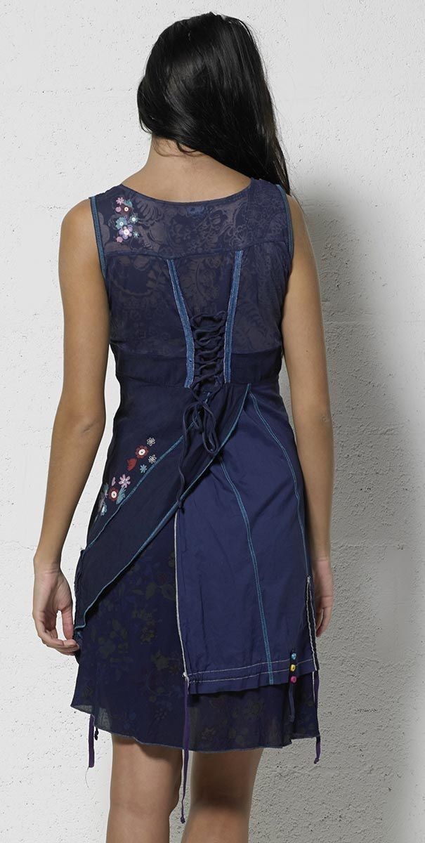 Coline USA: Blue Denim Double Sundress SOLD OUT