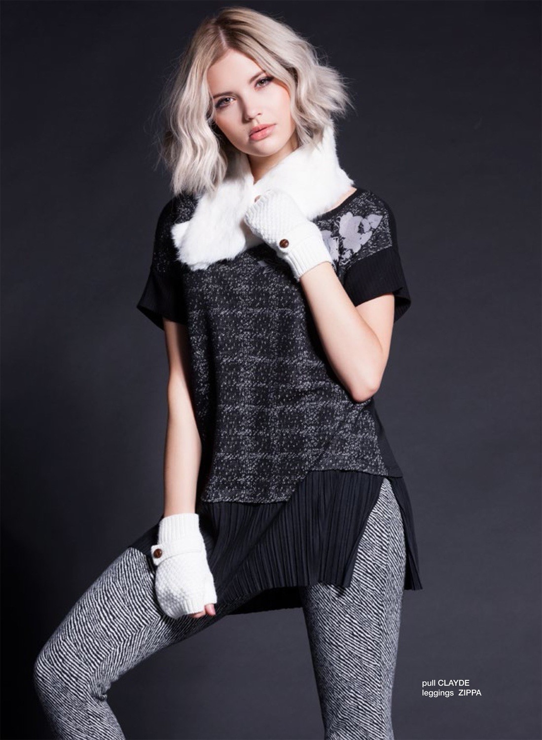 Maloka: Frozen Petals Tricot Tunic (Many Colors!)