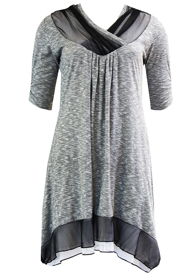 Double Jeu Paris: Dazzle Me Asymmetrical Tunic/Mini Dress SOLD OUT