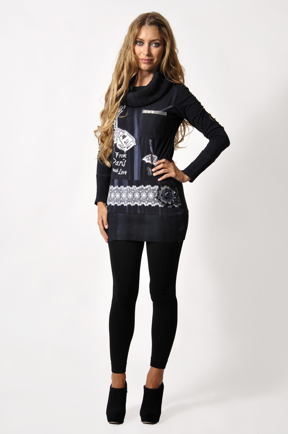 Savage Culture: I Love Paris Sweater Tunique SOLD OUT