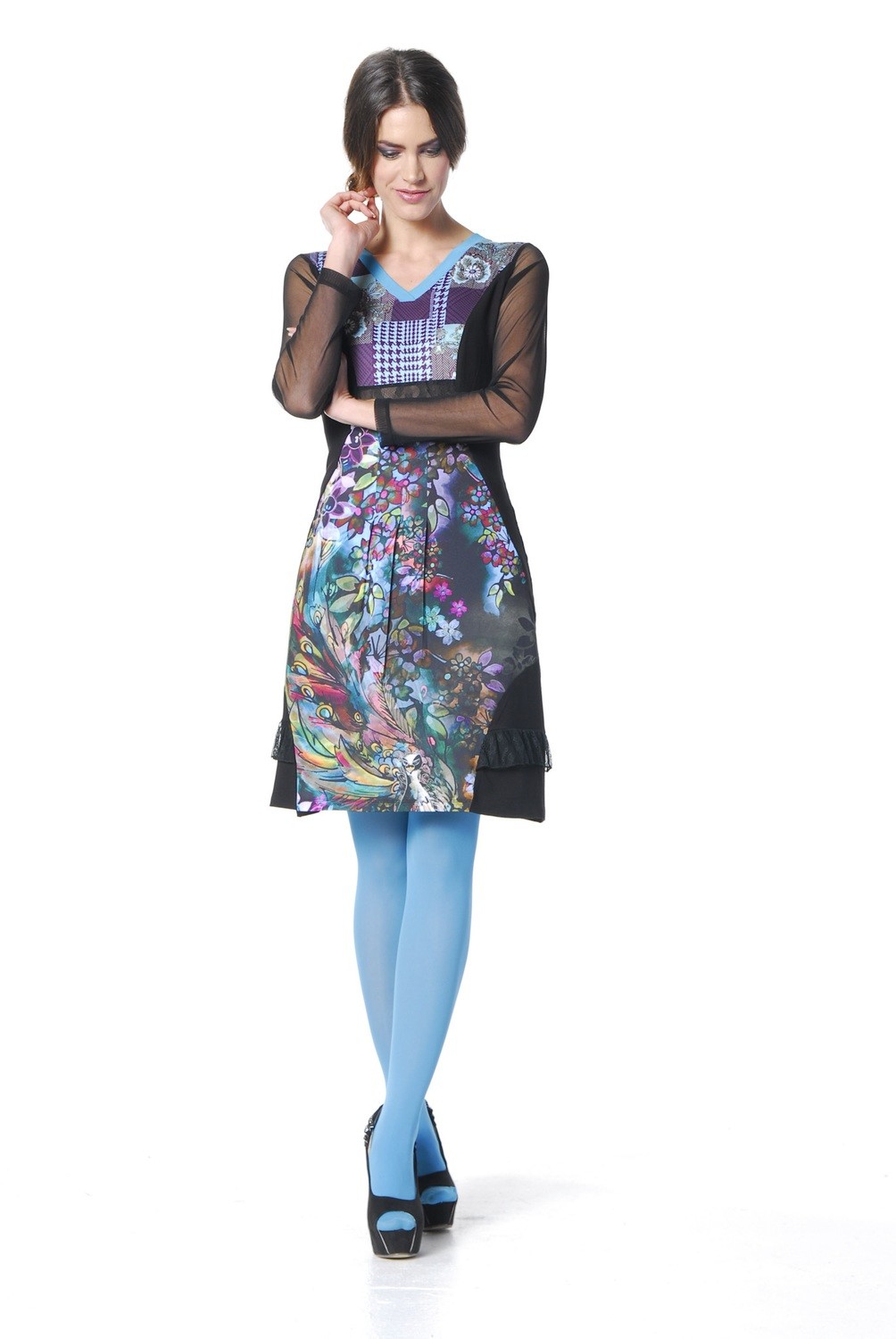 Les Fees Du Vent Couture: Dance Bird Diva Dress
