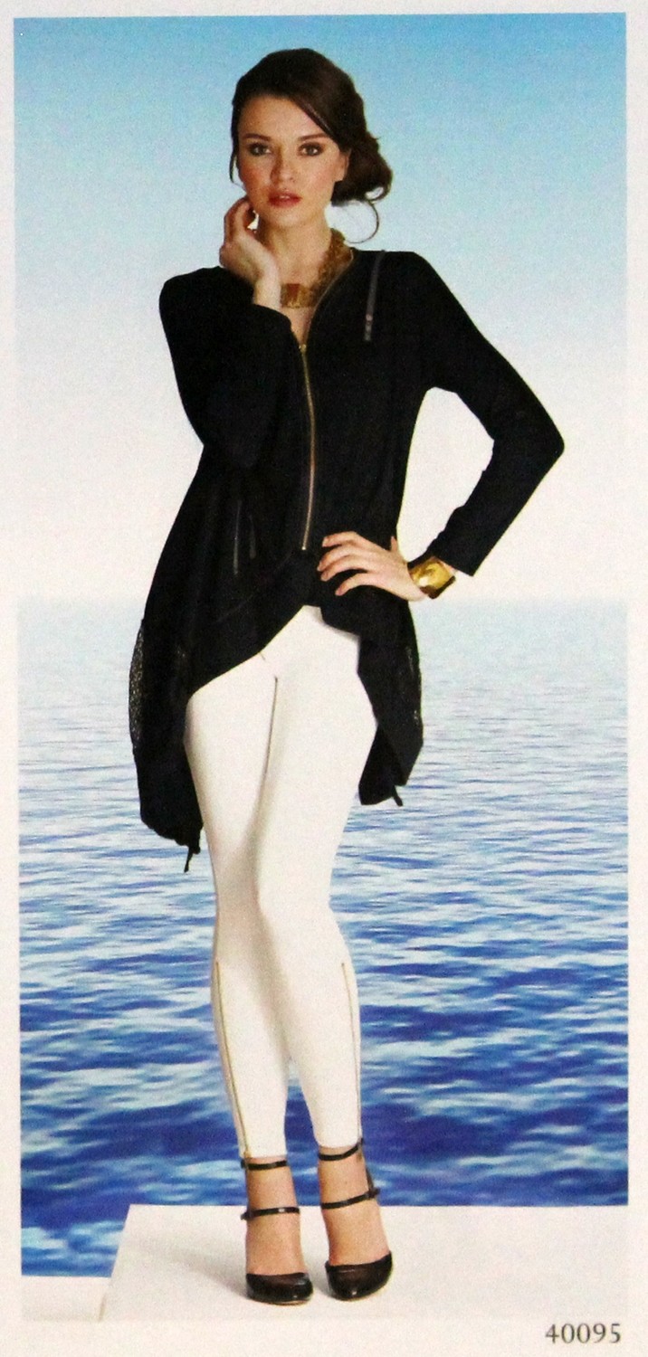 Dzhavael Couture: Zip Up Asymmetrical Tunic Low Quantity!