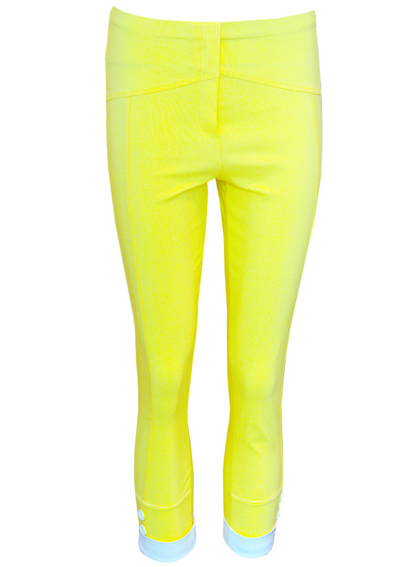 Double Jeu Paris: Yellow Daisy Pant