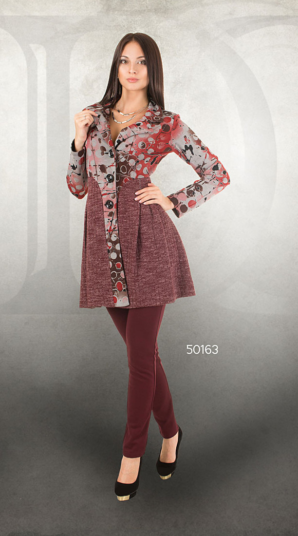 Dzhavael Couture: Cherry Cosmo Jacket/Tunic