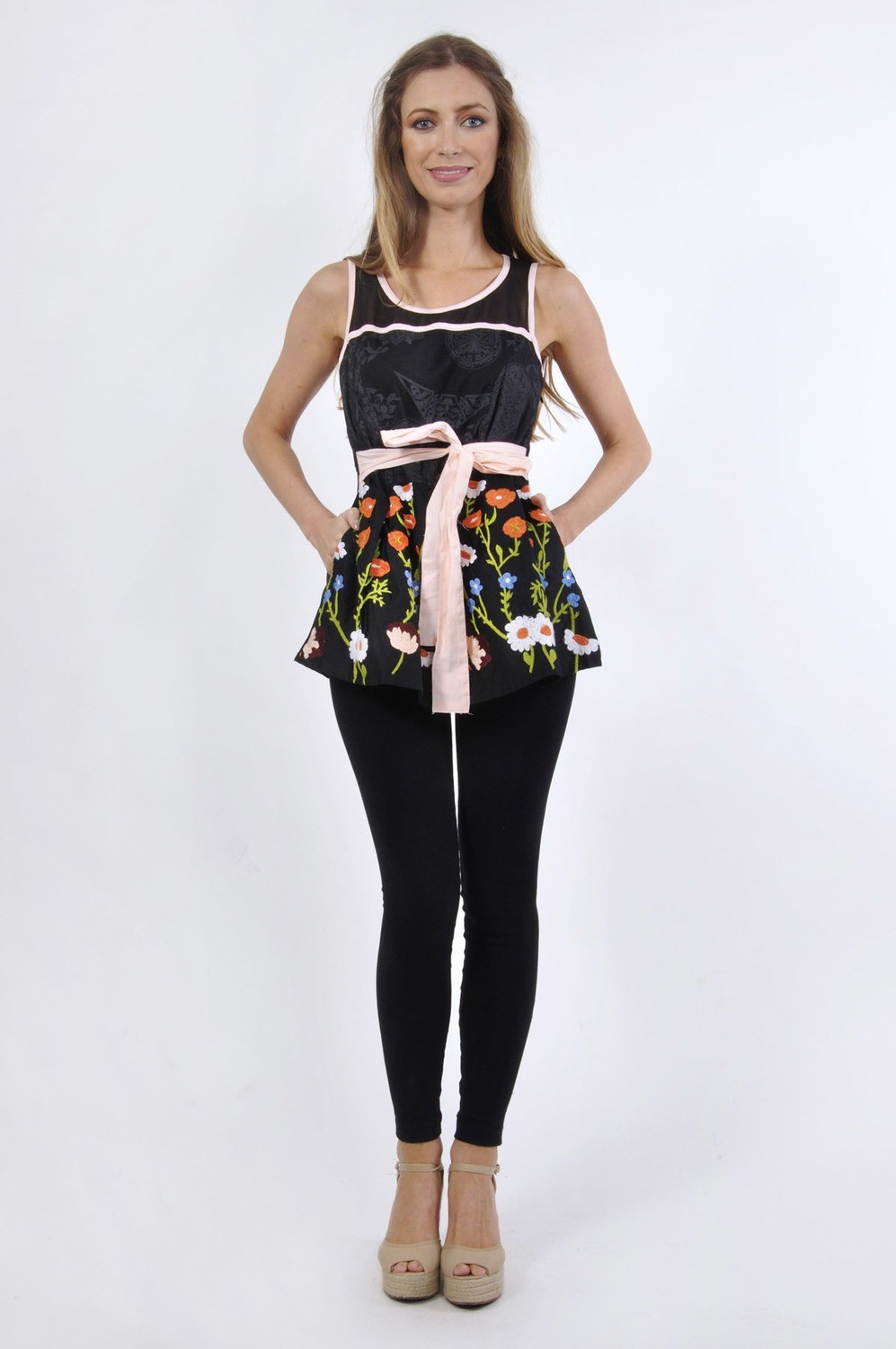 Savage Culture: Blossoms &amp; Bows Jacquard Karen Tunic SOLD OUT