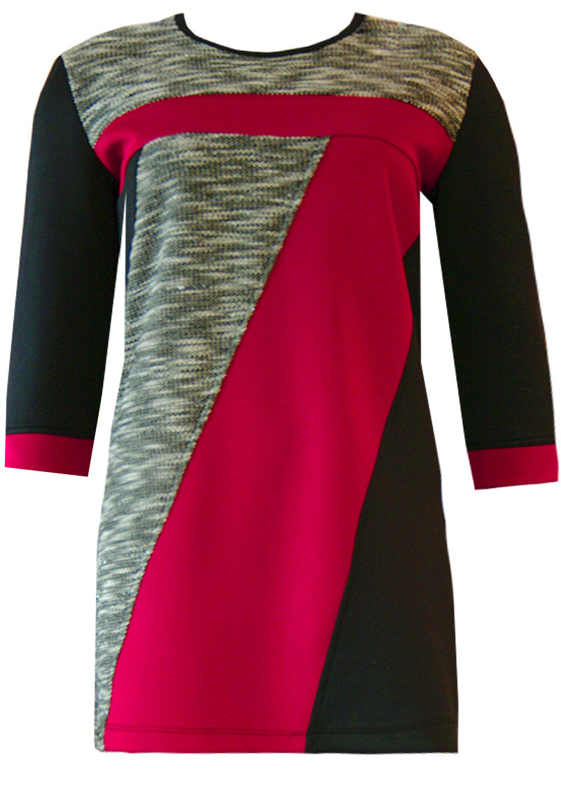 Double Jeu Paris: Very Berry Truffle Tunic/Mini Dress SOLD OUT